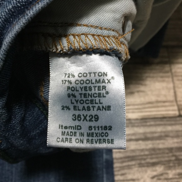 LL Bean Bean Flex Classic Fit Jeans Men’s 36x29 Med Wash Blue (Flaw Read) - Picture 12 of 12